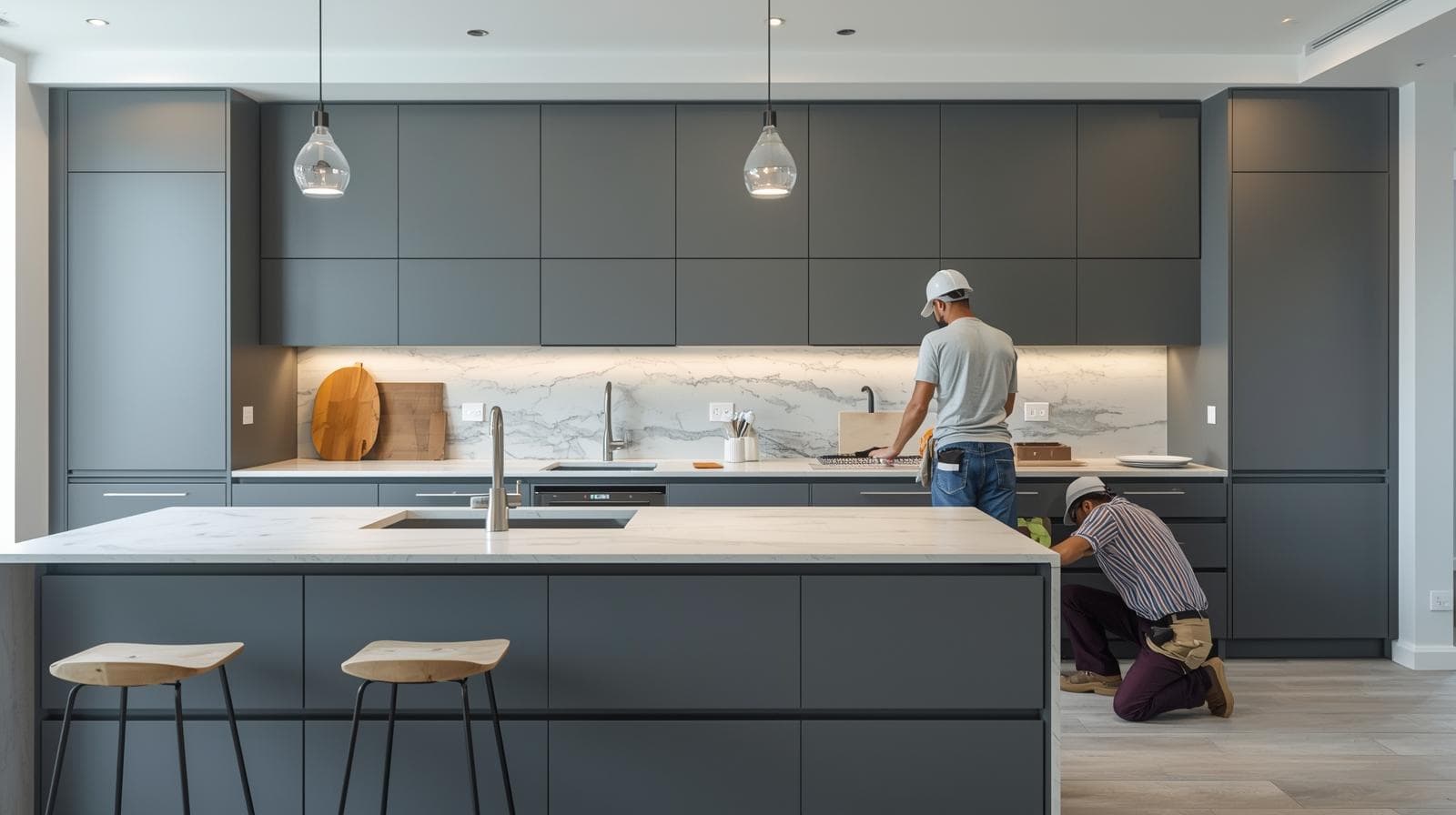 Kitchen installation